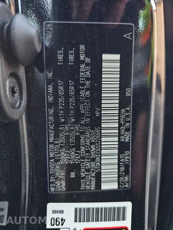 2025 Toyota Sienna LE 8-Passenger 120.5" WB - miniatura 15