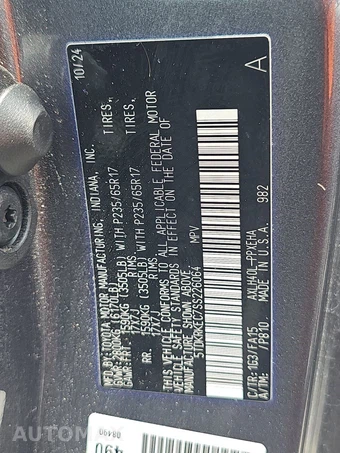 2025 Toyota Sienna LE 8-Passenger 120.5" WB - miniatura 15