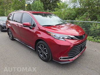 2025 Toyota Sienna Platinum 7-Passenger 120.5" WB - miniatura 3