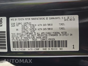2025 Toyota Tacoma i-FORCE MAX Trailhunter Crew Cab Long Bed - miniatura 14