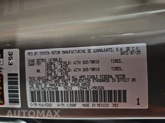 2025 Toyota Tacoma i-FORCE MAX TRD Pro Crew Cab Medium Bed - miniatura 15