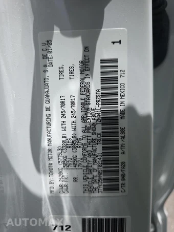 2025 Toyota Tacoma SR Crew Cab Medium Bed - miniatura 17