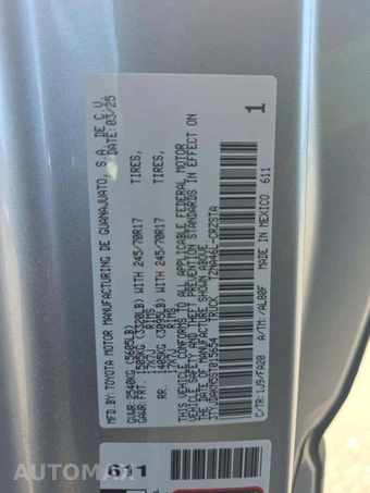 2025 Toyota Tacoma SR Regular Cab Long Bed - miniatura 5
