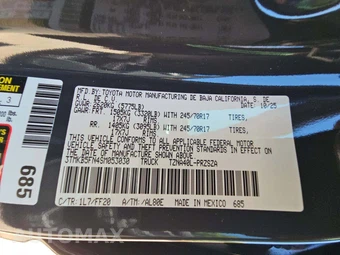 2025 Toyota Tacoma SR5 Crew Cab Medium Bed - miniatura 5