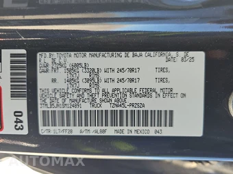 2025 Toyota Tacoma SR5 Crew Cab Medium Bed - miniatura 21
