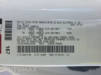 2025 Toyota Tacoma SR5 Crew Cab Medium Bed - miniatura 21