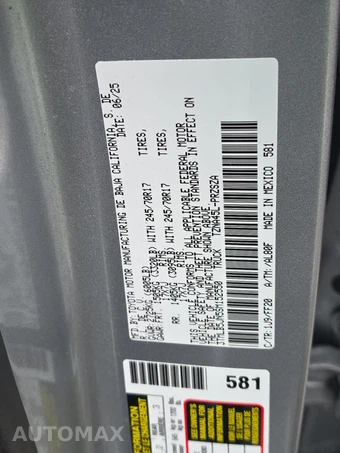 2025 Toyota Tacoma SR5 Crew Cab Medium Bed - miniatura 21