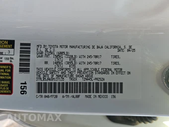 2025 Toyota Tacoma SR5 Crew Cab Medium Bed - miniatura 21