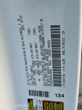 2025 Toyota Tacoma SR5 Crew Cab Medium Bed - miniatura 21