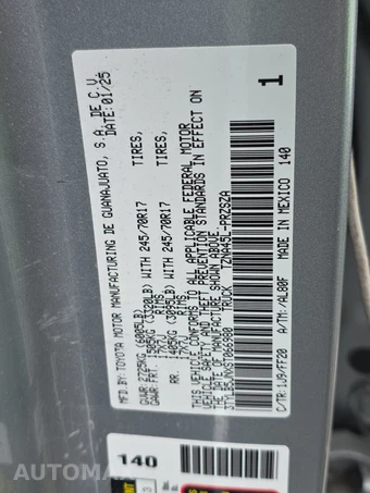 2025 Toyota Tacoma SR5 Crew Cab Medium Bed - miniatura 14