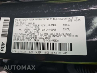 2025 Toyota Tacoma TRD Sport Crew Cab Medium Bed - miniatura 5