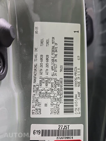 2025 Toyota Tundra i-FORCE MAX 1794 Edition Crew Cab Medium Bed - miniatura 14