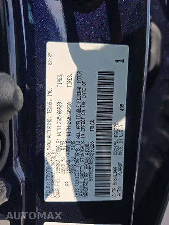 2025 Toyota Tundra i-FORCE MAX 1794 Edition Crew Cab Short Bed - miniatura 5
