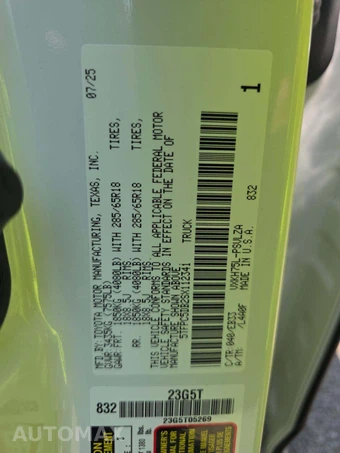 2025 Toyota Tundra i-FORCE MAX TRD Pro Crew Cab Short Bed - miniatura 5