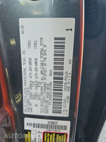 2025 Toyota Tundra Limited Crew Cab Short Bed - miniatura 14