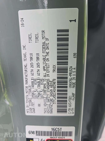 2025 Toyota Tundra SR5 Crew Cab Medium Bed - miniatura 2