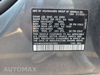 2025 Volkswagen Atlas 2.0T SE w/Technology - miniatura 15