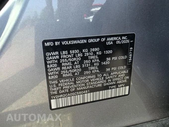 2025 Volkswagen Atlas 2.0T SE w/Technology - miniatura 19