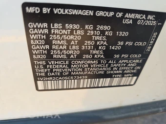 2025 Volkswagen Atlas 2.0T SE w/Technology - miniatura 15