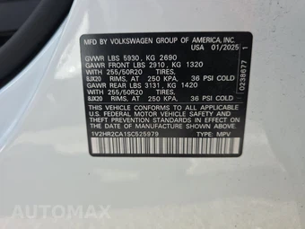 2025 Volkswagen Atlas 2.0T SE w/Technology - miniatura 15