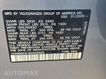 2025 Volkswagen Atlas 2.0T SE w/Technology - miniatura 22