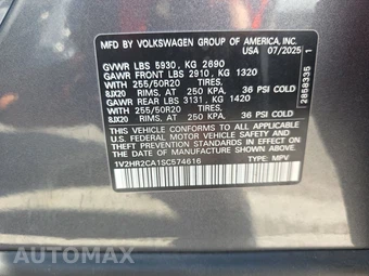 2025 Volkswagen Atlas 2.0T SE w/Technology - miniatura 15