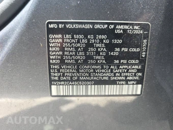 2025 Volkswagen Atlas 2.0T SE w/Technology - miniatura 21