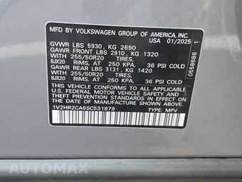 2025 Volkswagen Atlas 2.0T SE w/Technology - miniatura 22