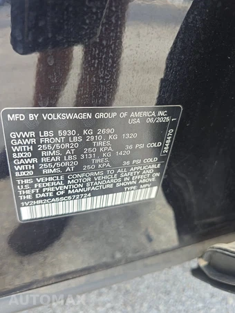 2025 Volkswagen Atlas 2.0T SE w/Technology - miniatura 15
