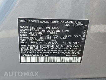 2025 Volkswagen Atlas 2.0T SE w/Technology - miniatura 22