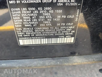 2025 Volkswagen Atlas 2.0T SE w/Technology - miniatura 14
