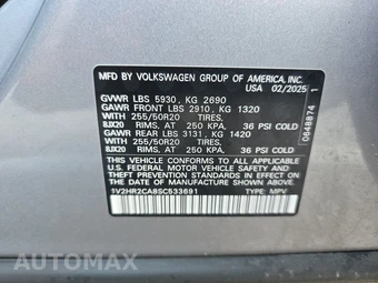 2025 Volkswagen Atlas 2.0T SE w/Technology - miniatura 22