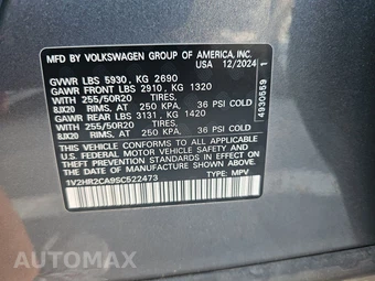 2025 Volkswagen Atlas 2.0T SE w/Technology - miniatura 21