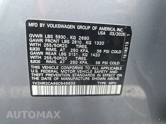 2025 Volkswagen Atlas 2.0T SE w/Technology - miniatura 15