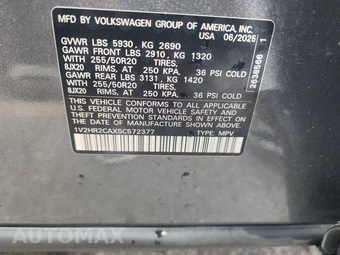 2025 Volkswagen Atlas 2.0T SE w/Technology - miniatura 14