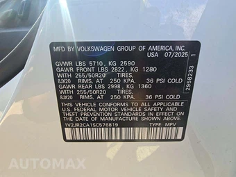 2025 Volkswagen Atlas 2.0T SE w/Technology - miniatura 2