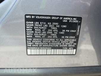 2025 Volkswagen Atlas 2.0T SE w/Technology - miniatura 15