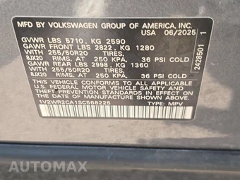 2025 Volkswagen Atlas 2.0T SE w/Technology - miniatura 15