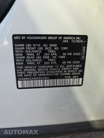 2025 Volkswagen Atlas 2.0T SE w/Technology - miniatura 15