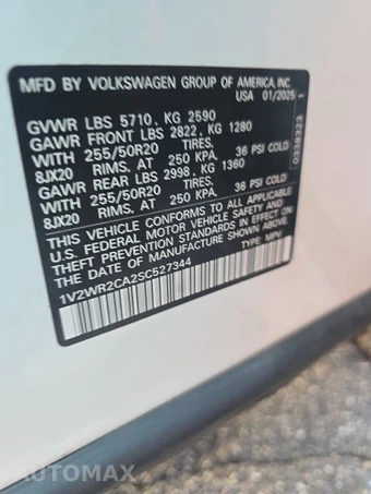 2025 Volkswagen Atlas 2.0T SE w/Technology - miniatura 22