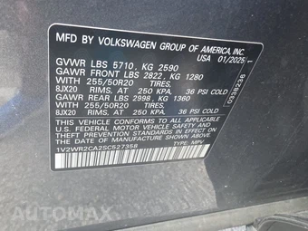 2025 Volkswagen Atlas 2.0T SE w/Technology - miniatura 15