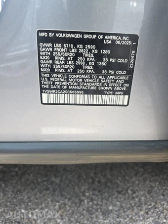 2025 Volkswagen Atlas 2.0T SE w/Technology - miniatura 15