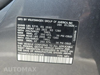 2025 Volkswagen Atlas 2.0T SE w/Technology - miniatura 15