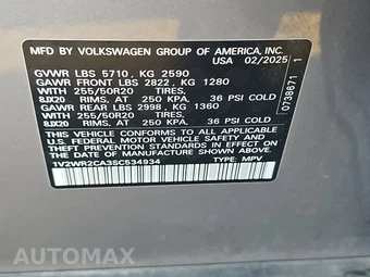 2025 Volkswagen Atlas 2.0T SE w/Technology - miniatura 15