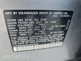 2025 Volkswagen Atlas 2.0T SE w/Technology - miniatura 14