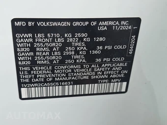 2025 Volkswagen Atlas 2.0T SE w/Technology - miniatura 22