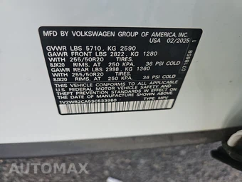 2025 Volkswagen Atlas 2.0T SE w/Technology - miniatura 16