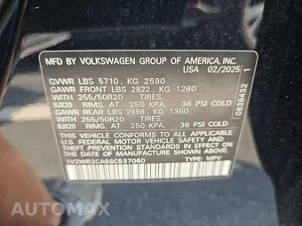 2025 Volkswagen Atlas 2.0T SE w/Technology - miniatura 21