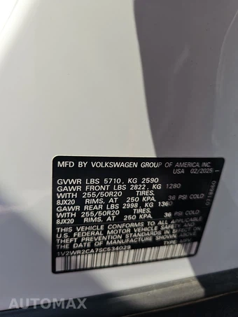 2025 Volkswagen Atlas 2.0T SE w/Technology - miniatura 22