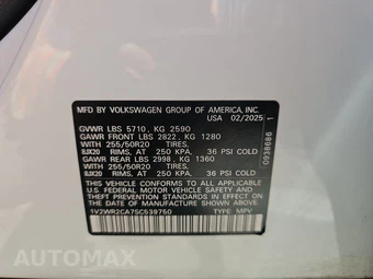 2025 Volkswagen Atlas 2.0T SE w/Technology - miniatura 22